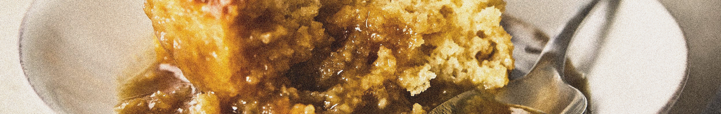 eaten chomeur with a spoon