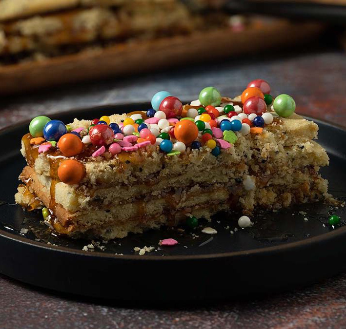 slice of turron de dona pepa