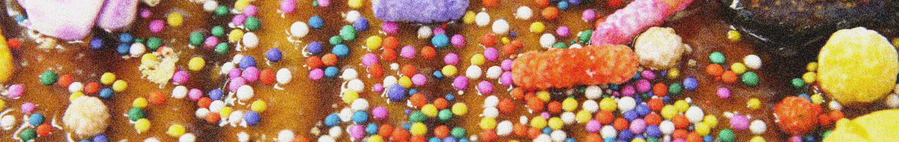 sprinkles on turron de dona pepa